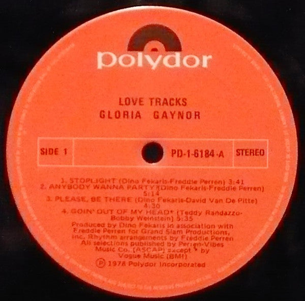 Gloria Gaynor : Love Tracks (LP, Album)