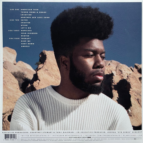 Khalid (16) : American Teen (2xLP, Album)