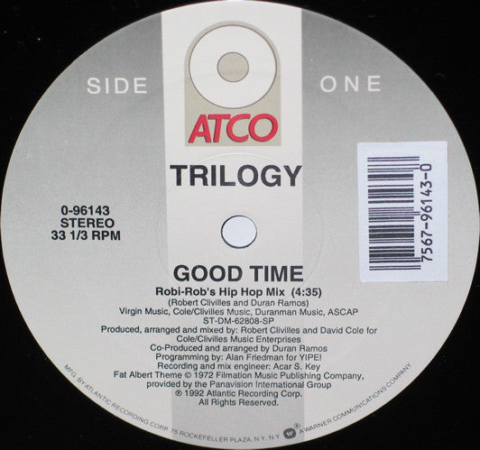 Trilogy : Good Time (12")