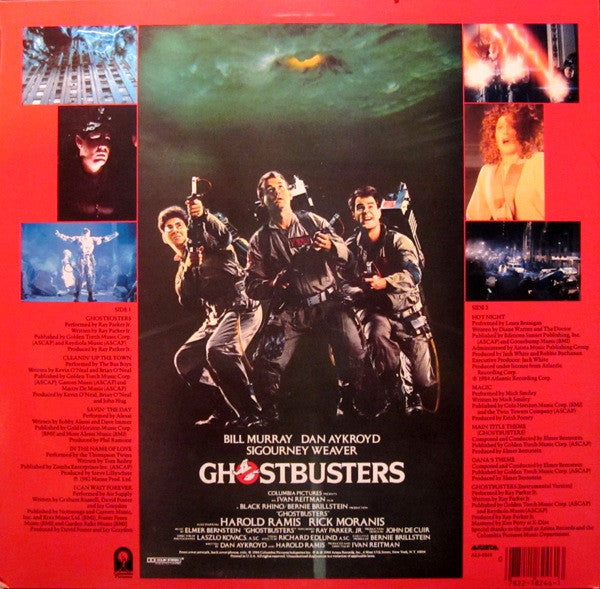 Various : Ghostbusters (Original Soundtrack) (LP, Album, Ind)