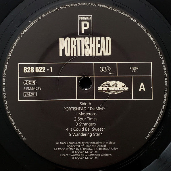 Buy Portishead : Dummy (LP, Album, RE, 180) Online for a great price