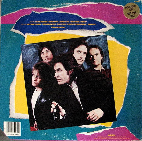 The Kinks : State Of Confusion (LP, Album, EMW)