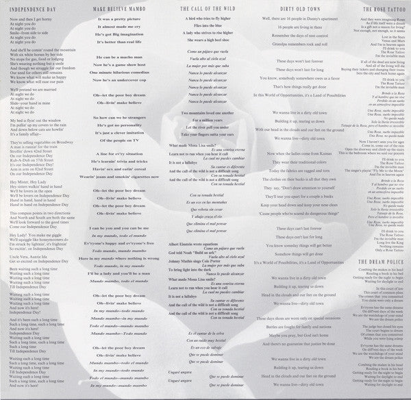 David Byrne : Rei Momo (LP, Album)