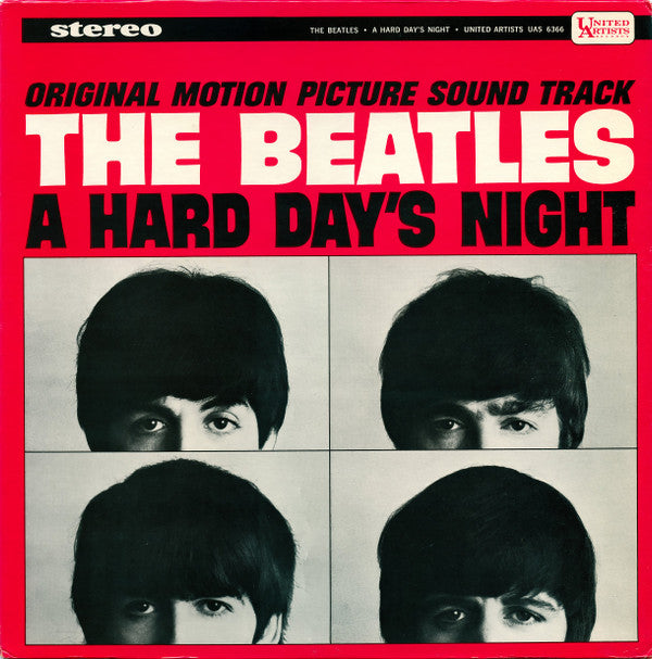 The Beatles : A Hard Day's Night (Original Motion Picture Sound Track) (LP, Album)
