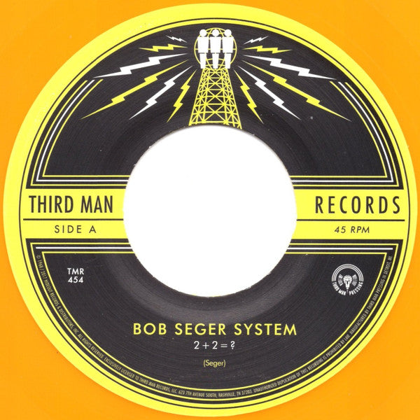 Bob Seger System : 2 + 2 = ? (7", RSD, Single, Ltd, Yel)