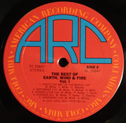 Earth, Wind & Fire : The Best Of Earth Wind & Fire Vol. I (LP, Comp, Pit)