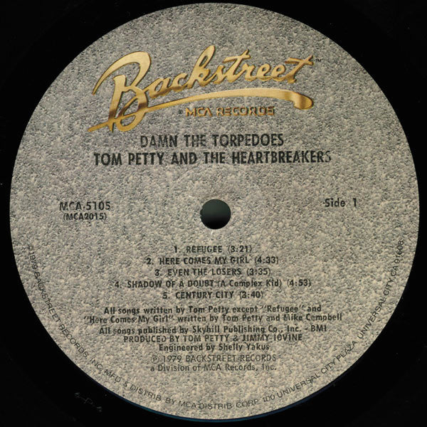 Tom Petty And The Heartbreakers : Damn The Torpedoes (LP, Album, Pin)