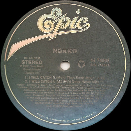 Nokko : I Will Catch U (12")