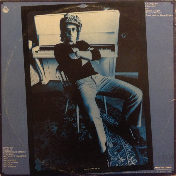 Elton John : Empty Sky (LP, Album, RE, Gat)