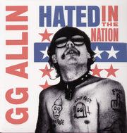 the album cover for Gg Allin - Hated in the Nation