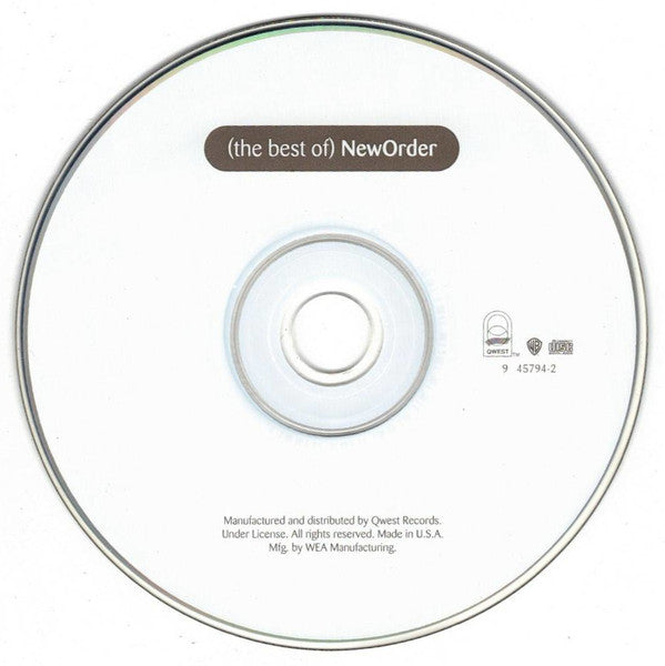 New Order : (The Best Of) NewOrder (CD, Comp, ARC)