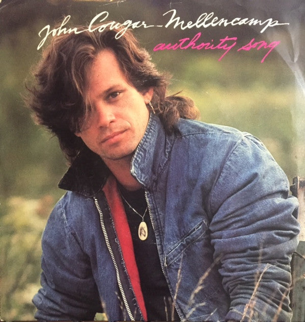 John Cougar Mellencamp : Authority Song (7", Styrene, Bes)