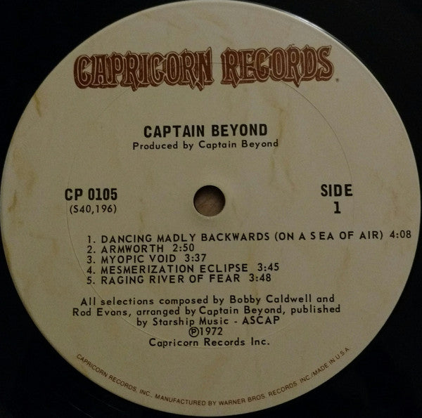 Captain Beyond : Captain Beyond (LP, Album, 3D )