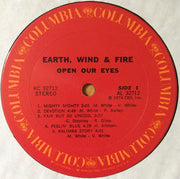 Earth, Wind & Fire : Open Our Eyes (LP, Album, Pit)