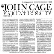 John Cage Assisted By David Tudor : Variations IV Volume II (LP, Album)