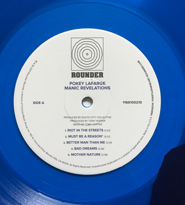 Pokey LaFarge : Manic Revelations (LP, Album, Blu)