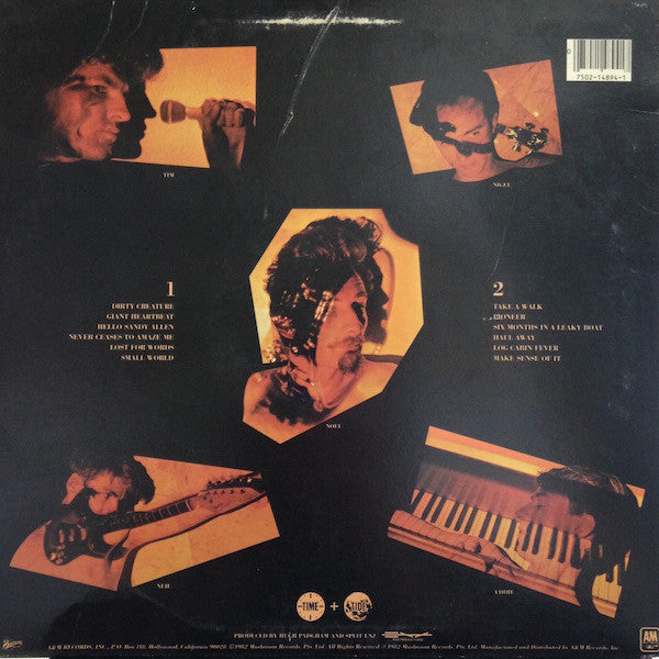 Split Enz : Time And Tide (LP, Album, Y-T)