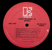 Hank Williams, Jr.* : Rowdy (LP, Album, Spe)