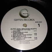 Elton John : Breaking Hearts (LP, Album, All)