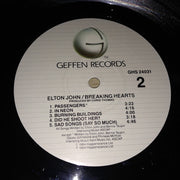 Elton John : Breaking Hearts (LP, Album, All)