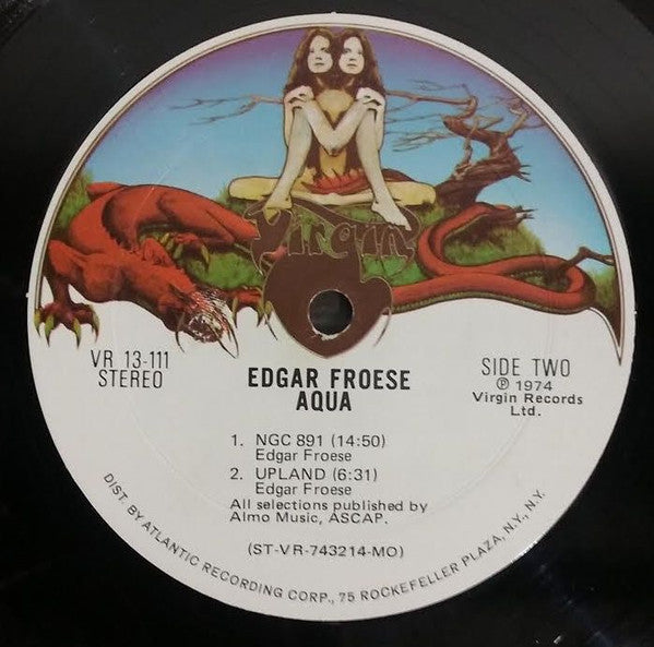Edgar Froese : Aqua (LP, Album, Mon)