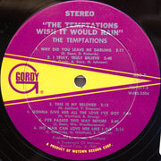 The Temptations : Wish It Would Rain (LP, Album, Hol)