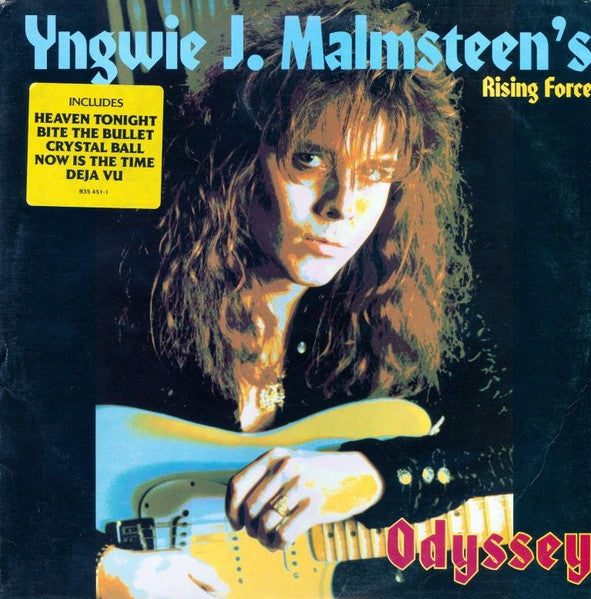 Yngwie J. Malmsteen's Rising Force : Odyssey (LP, Album, HRM)
