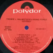 Yngwie J. Malmsteen's Rising Force : Odyssey (LP, Album, HRM)