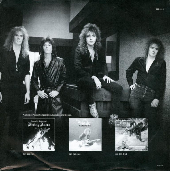 Yngwie J. Malmsteen's Rising Force : Odyssey (LP, Album, HRM)
