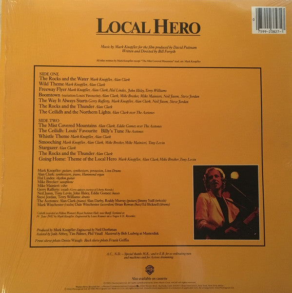 Mark Knopfler : Local Hero (LP, Album, All)