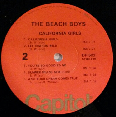 The Beach Boys : California Girls (LP, Album, RE)