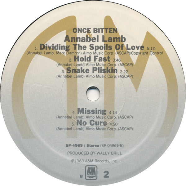 Annabel Lamb : Once Bitten (LP, Album)