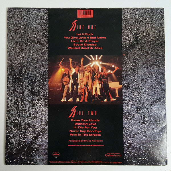 Bon Jovi : Slippery When Wet (LP, Album, 70 )