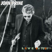 the album cover for John Prine - Live on Tour