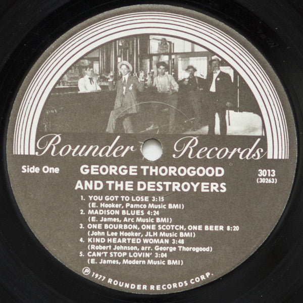 George Thorogood & The Destroyers : George Thorogood And The Destroyers (LP, Album, Wak)