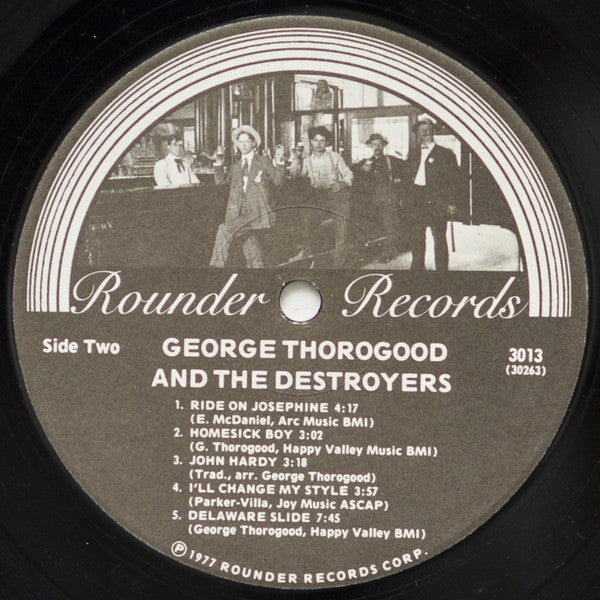 George Thorogood & The Destroyers : George Thorogood And The Destroyers (LP, Album, Wak)