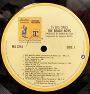 The Beach Boys : 15 Big Ones (LP, Album, Los)