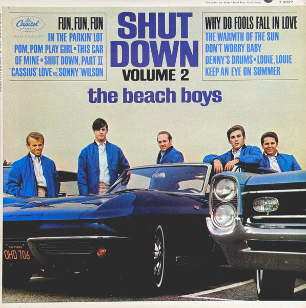 The Beach Boys : Shut Down Volume 2 (LP, Album, Mono, Scr)