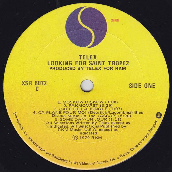 Telex : Looking For Saint Tropez (LP, Album)