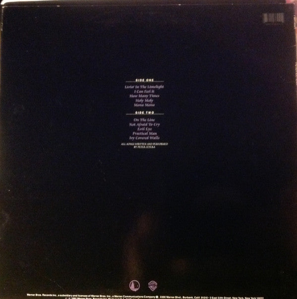 Peter Cetera : Peter Cetera (LP, Album, Win)