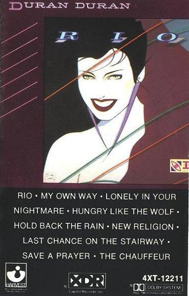 Duran Duran : Rio (Cass, Album)