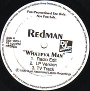 Redman : Whateva Man (12", Promo)