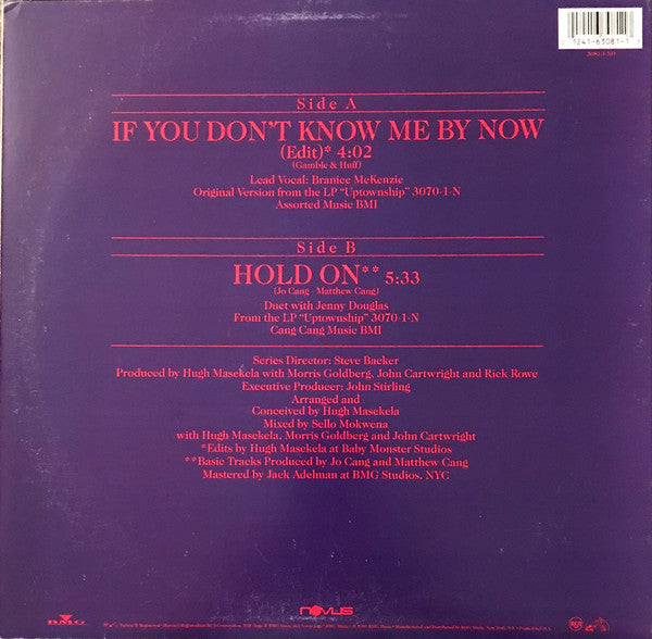 Hugh Masekela : If You Don't Know Me By Now (12", Single, Promo)