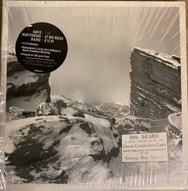 Dave Matthews Band - Live At Red Rocks 8.15.95 (Very Good Plus (VG+)) Rock (4xLP, Album, RM, Bla)