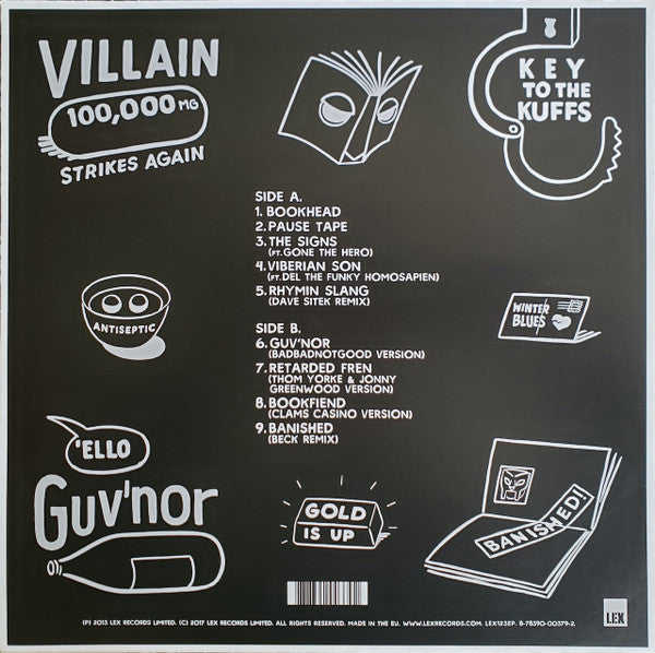 JJ DOOM : Bookhead EP (12", EP, RE)