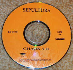 Sepultura : Chaos A.D. (CD, Album, Ora)