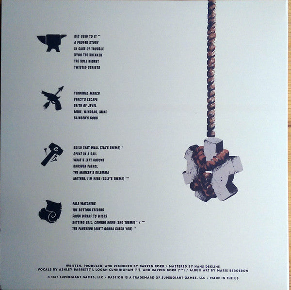 Darren Korb : Bastion: Original Soundtrack (2xLP, Album, 180)