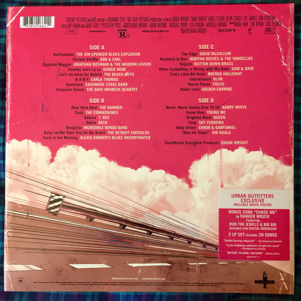 Various : Baby Driver (Music From The Motion Picture) (2xLP, Comp, Ltd)