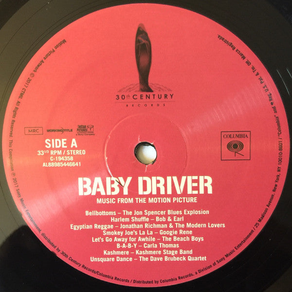Various : Baby Driver (Music From The Motion Picture) (2xLP, Comp, Ltd)
