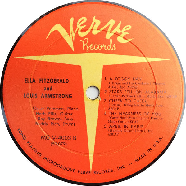 Buy Ella Fitzgerald And Louis Armstrong : Ella And Louis (LP